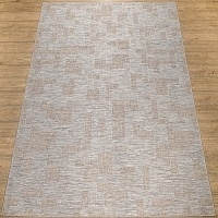Ковёр Kitroom Теразза 140х200 прямоугольный серый 53002