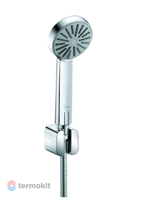 Ручной душ Kludi A-QA с держателем, хром 6565005-00