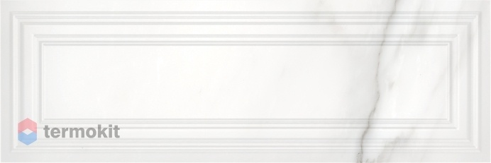 Керамическая плитка Mei Gatsby GTU052 рельеф белый 25x75