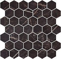 Стеклянная Мозаика Onix Hexagon Marble Coimbra Antislip 28,4х28,6