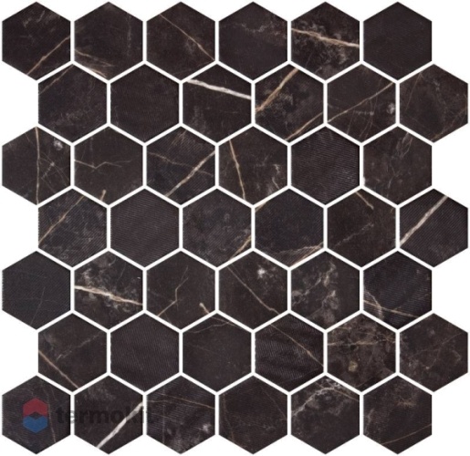 Стеклянная Мозаика Onix Hexagon Marble Coimbra Antislip 28,4х28,6