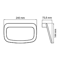 Держатель полотенец WasserKRAFT Aisch K-5960