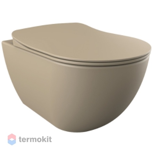 Чаша унитаза подвесного CREAVIT Free CAPPUCINO FE322-11CM00E-0000
