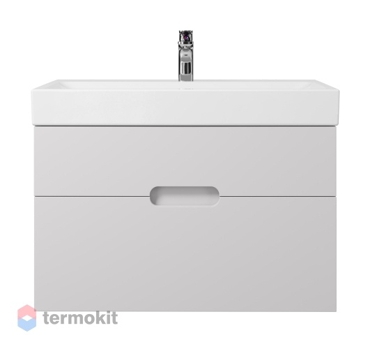 Тумба под раковину Creto Malibu 80 подвесная белый 7-1078W