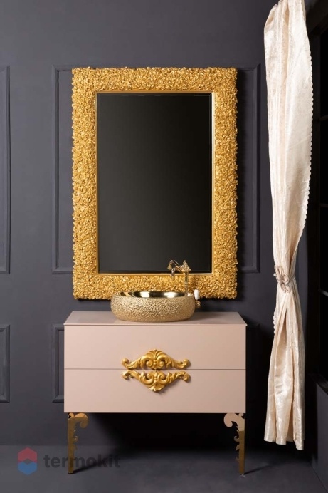 Зеркало Armadi Art NeoArt Rose 100 золото 539