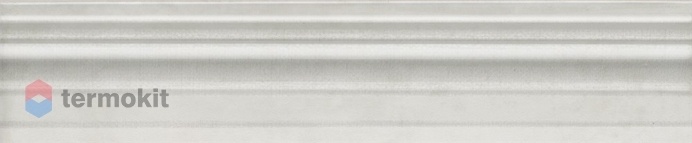 Керамическая плитка Kerama Marazzi Левада BLE019 Бордюр Багет серый светлый глянцевый 5,5х25