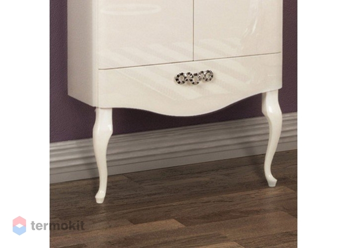 Ножки для мебели Aquaton Венеция фигурные белые 1A155403XX010