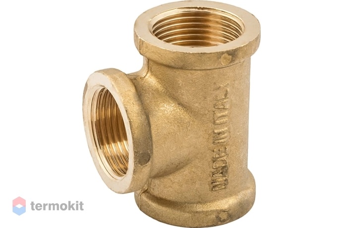 Elsen Тройник ВВВ 3/4", 3/4", 3/4" латунь равнопроходной
