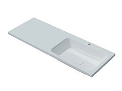 Раковина над стиральной машиной Madera Kamilla 130 4627173210584