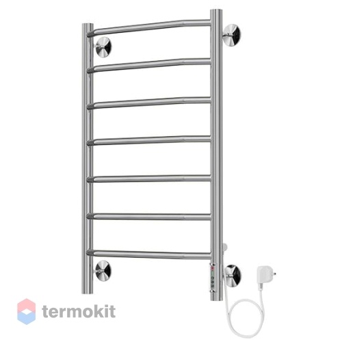 Электрический полотенцесушитель Royal Thermo Трапеция П7 450х750 диммер справа RTT7.450.750.E