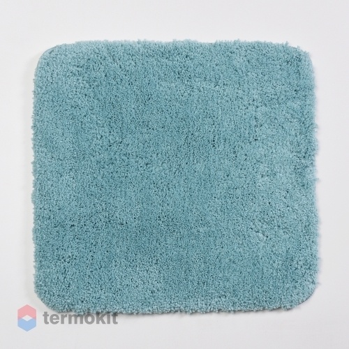 Коврик для ванной комнаты WasserKRAFT Kammel 55x57 голубой BM-8340