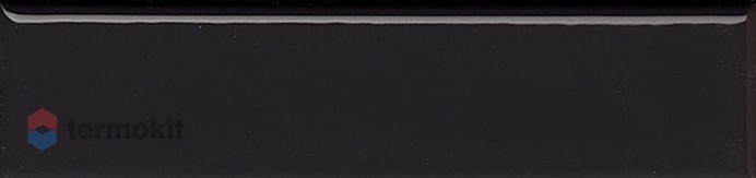Керамическая плитка 41zero42 Italic Plain Nero Lux настенная 5x20