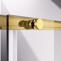 Душевой уголок Vincea Slim-n 1950x1400x900 золото брашированное VSR-4SN9014CLG