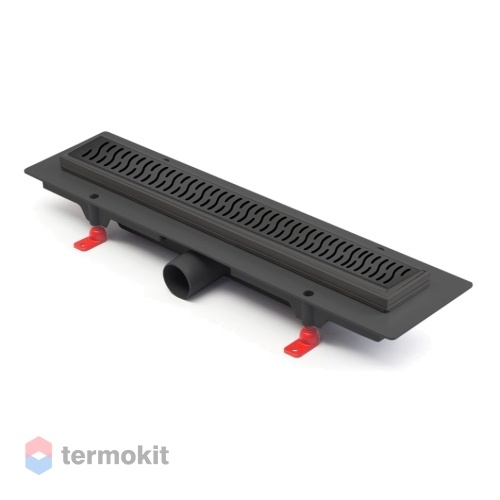 Душевой лоток Paini Harmony 450 мм черный матовый CH450HC