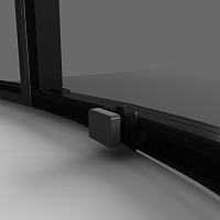 Душевой уголок Niagara Nova 1950x800x800 (тонированное стекло) черный матовый NG-2825-34BLACK