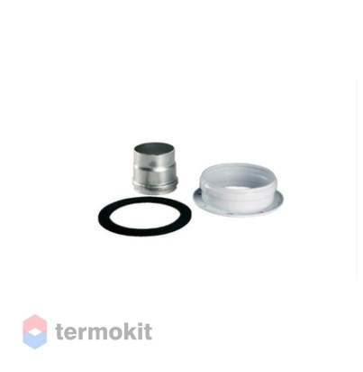 Соединительный штуцер для вертикального коаксиального дымохода Ferroli 80/125 МП