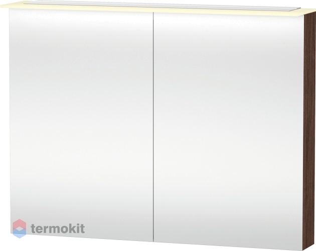 Зеркальный шкаф Duravit X-Large 100 с подсветкой Орех (темный) XL759502121