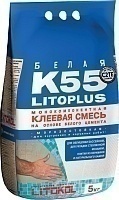 Клей Litokol Litoplus K55 белый 5кг