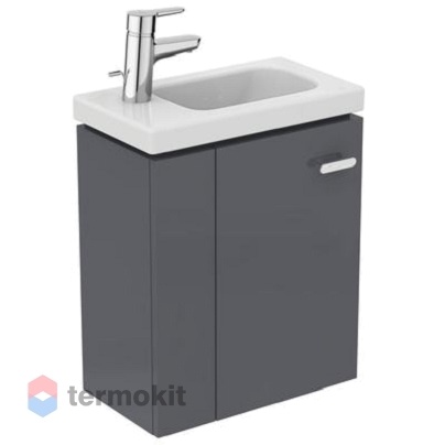 Тумба под раковину Ideal Standard CONNECT SPACE 44 подвесная левая серый E0370KR