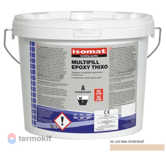 Затирка Isomat Multifill-Epoxy Thixo 06 Багама бежевый 3кг