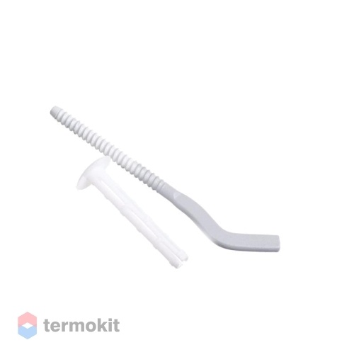 Комплект плоских кронштейнов с дюбелями Royal Thermo 7,2х170мм, серебристые