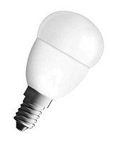 Лампа светодиодная Osram LED шар P40 E14 5,5W 827 230-240V
