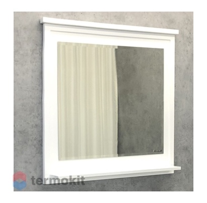 Зеркало Comforty Феррара-80 белый глянец 00004151059