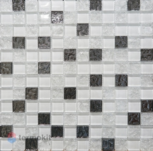 Керамическая плитка AltaСera Bella Mosaic Glass White DW7MGW00 мозаика 30,5x30,5