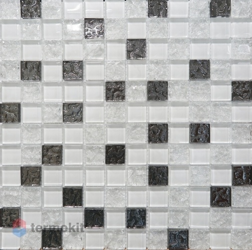 Керамическая плитка AltaCera Bella Mosaic Glass White DW7MGW00 мозаика 30,5x30,5