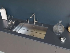 Мойка для кухни Omoikiri TAKI 74-U/IF GB графит 4997020