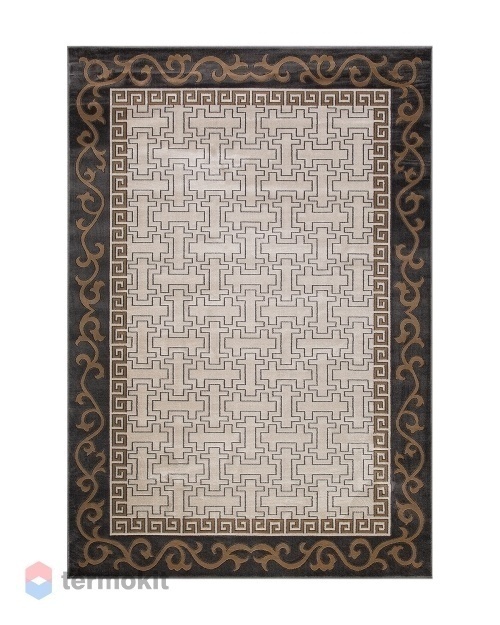 Ковёр Merinos Serenity 200x290 прямоугольный серый/кремовый D781