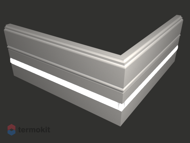 Плинтус EvroWood PN 120 LED для подсветки