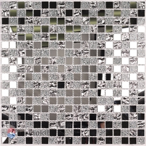 Стеклянная Мозаика Bonaparte Mirror (4x15x15) 30x30