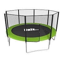 Батут UNIX line Simple 10 ft Green с внешней сеткой TRSI10OUTG