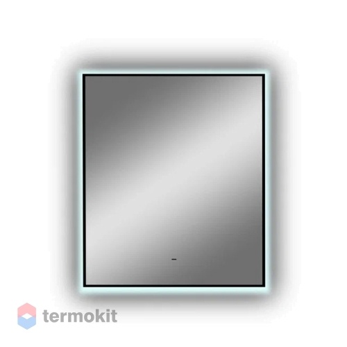 Зеркало Континент Amer standart 60 с подсветкой черный ЗЛП1537
