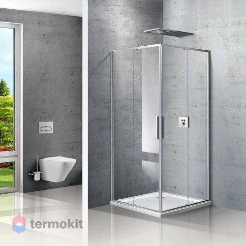 Душевой уголок Vincea Slim 1950x900x900 хром VSS-2SL900CL