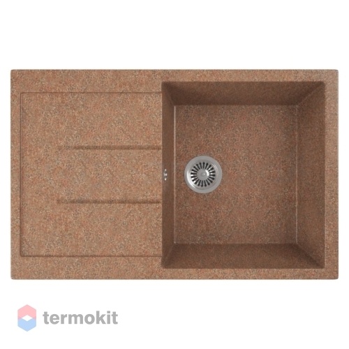 Мойка для кухни Domaci Бьелла коричневый DMC-25-307 терракот