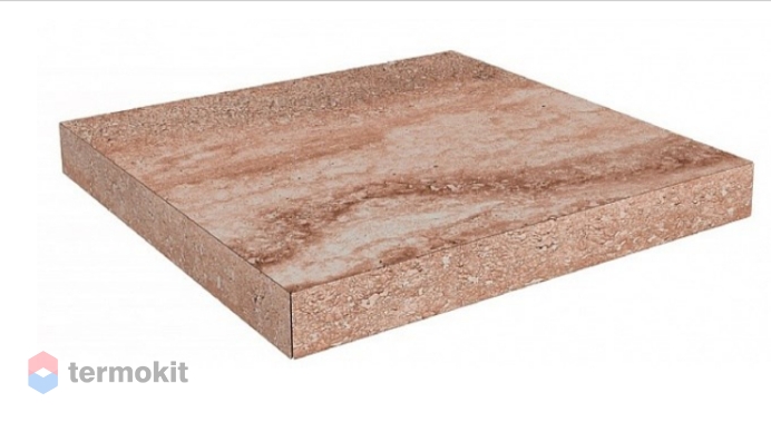 Ступень Kerama Marazzi Амбуаз DL602200R/GCS Беж угловая клееная левая 33x33x11