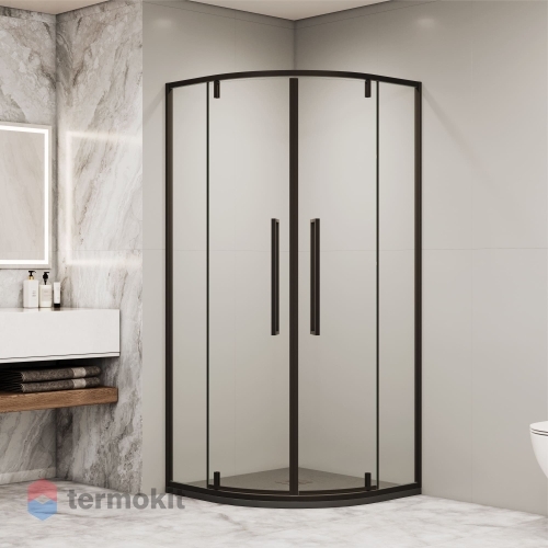Душевой уголок RGW Stilvoll SV-53 2000x1000x1000 черный 06325300-14