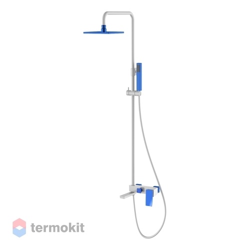 Душевая система Boheme Q белый/синий 148-WUW.2