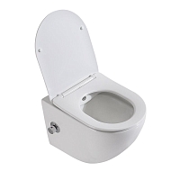 Унитаз подвесной BelBagno UNO с сиденьем микролифт BB3105CHR-BS/SC