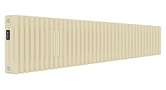 Стальной трубчатый радиатор Kohr Heim 3030/38 секций с боковым подключением 3/4 RAL1015