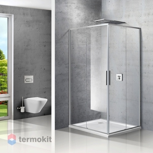 Душевой уголок Vincea Slim 1950x1000x800 хром VSS-2SL8010CL-L