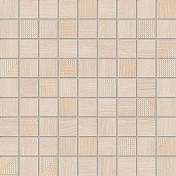 Керамическая плитка Tubadzin Woodbrille MS-beige мозаика 30x30