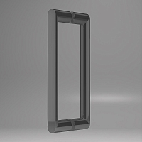 Душевой уголок Vincea Dice 2000x1100x900 вороненая сталь VSR-4D9011CLGM