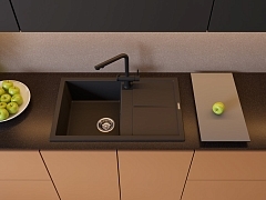 Мойка для кухни OMOIKIRI SUMI 79A GB графит 4997097