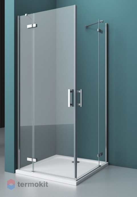 Душевой уголок BelBagno KRAFT 1950х900х900 хром KRAFT-A-22-90-C-Cr