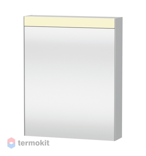 Зеркальный шкаф Duravit Light & Mirrors 60 с подсветкой белый глянец LM7820R0000