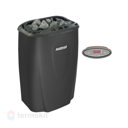 Электрическая печь для бани Harvia Moderna V80E-1 Black