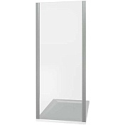 Душевая перегородка Good Door LATTE 1000х1850 белый (матовое стекло) ЛА00029